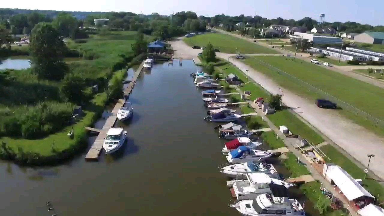 arial view of club